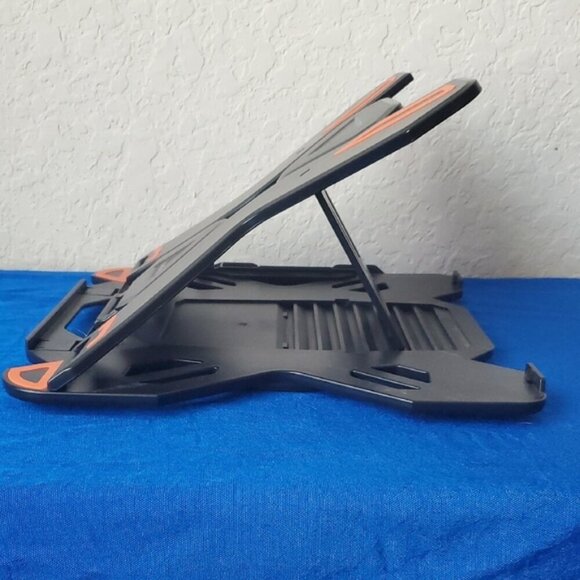 MeFee Laptop Stand Adjustable Laptop Computer Stand Multi-Angle Swivel Black - Picture 7 of 8